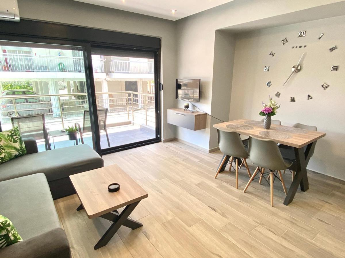 Lux Apartment Nea Kallikratia Nea Kallikrateia Exteriör bild